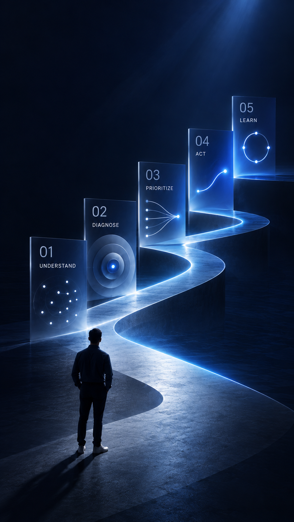 Crossing Flow understand, diagnose, and act strategic framework on mobile